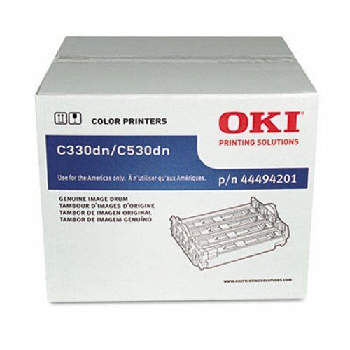 Oki 44494201 Drum, 20,000 Page-Yield, Black (OKI44494201)