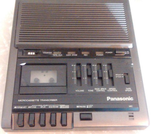 PANASONIC MICROCASSETTE TRANSCRIBER RR930