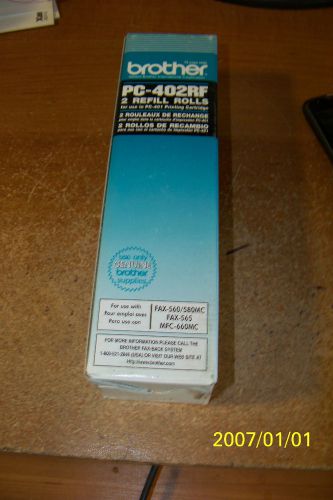 nib brother pc-402rf fax machine thermal transfer refill roll 560/580mc 565