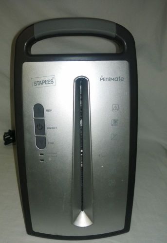 Staples Minimate SPL-NXC6PDA-CC Shredder SPL-NXC6PDA-CC