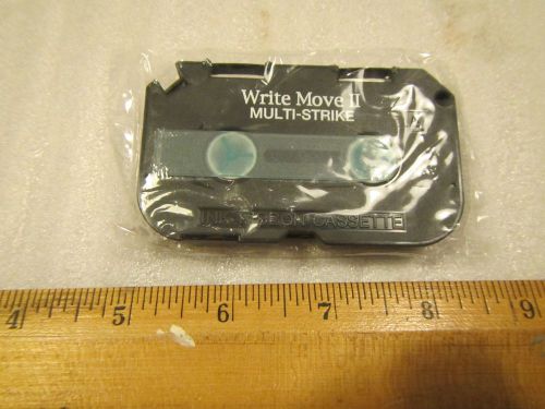 write-move 2 multi strike ink ribbon cassette