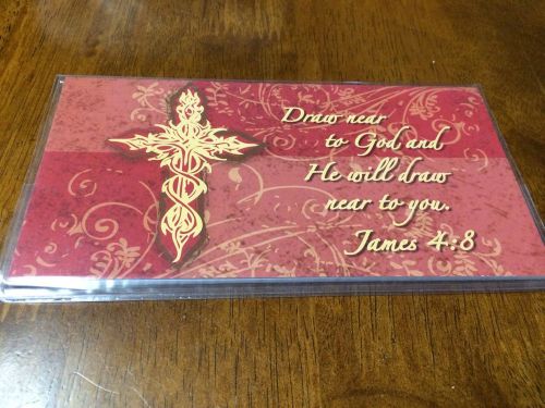 2015 2016 Calendar Day Planner Cross Religious Christian James 4:8-Great Christm