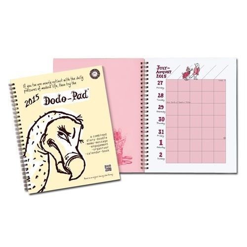 2015 Dodo-Pad SPIRAL DESK DIARY