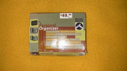 River Ridge Personal Organizer NIB