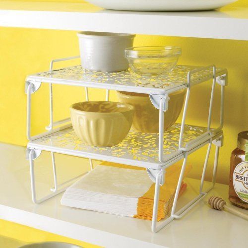 Design Ideas Vinea Stuff Shelf  White  Small