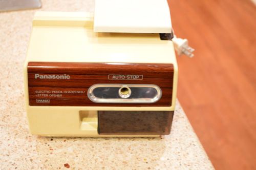 PANASONIC KP-L1000 ELECTRIC PENCIL SHARPENER/LETTER OPENER EUC!