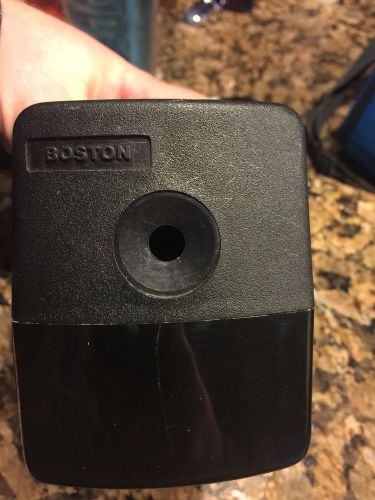 BOSTON ELECTRIC PENCIL SHARPENER MODEL #19, 296A BLACK