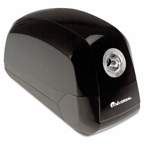 Universal Contemporary Design Electric Pencil Sharpener, Black (UNV30000)