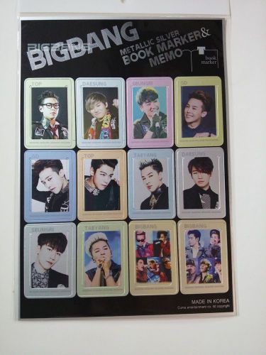 bigbang book marker &amp; memo