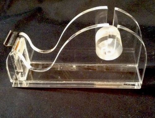 Clear Trendy Acrylic Tape Dispenser