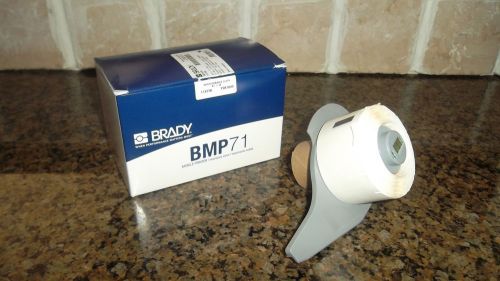 BRADY BMP71 M71-17-498 MOBILE PRINTER Cartridge Label M71-R6200 500/ROLL