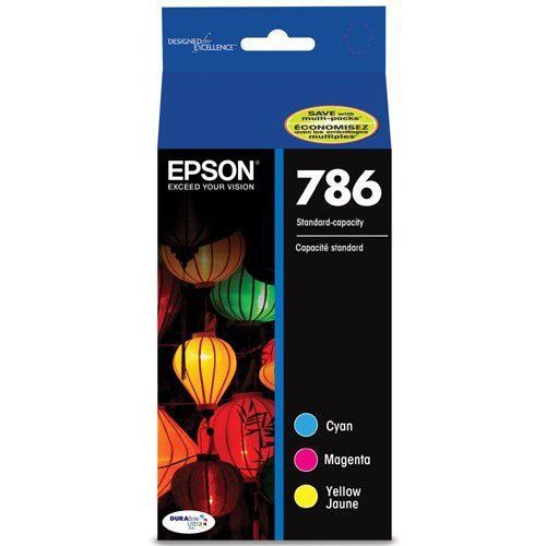 EPSON - ACCESSORIES T786520 T786 DURABRITE COLOR COMBO PACK