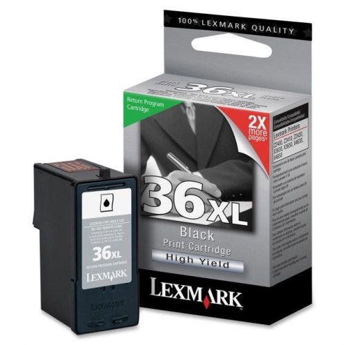 LEXMARK SUPPLIES 18C2170 NO 36XL HIGH YIELD BLACK