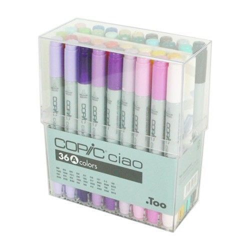 Pens / Too Copic sketch 36 colors set &lt;A&gt;Illustrations art work Brand New Japan