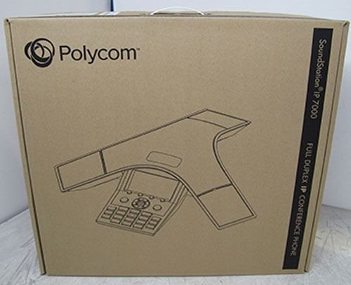  POLYCOM SOUNDSTATION IP 7000 FULL DUPLEX IP CONFERENCE PHONE 2200-40000-001 NE