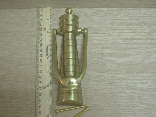 BALDWIN HARDWARE LIGHTHOUSE DOOR KNOCKER 0183-060 ANTIQUE BRASS VINTAGE