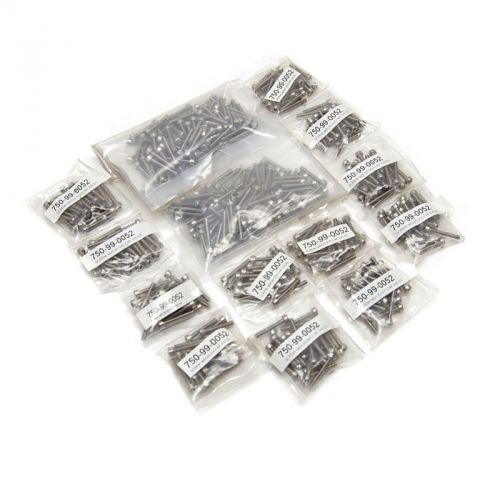 (500) new metric 316 stainless steel m3x20 socket head cap screws/bolts 0.50 for sale