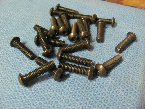 Button Head Socket Hd Screws 100 pcs 5/16-18 x 1 1/4 Alloy Steel