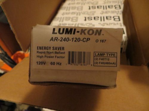 lumi-kon  ar 240-120-cp ballast