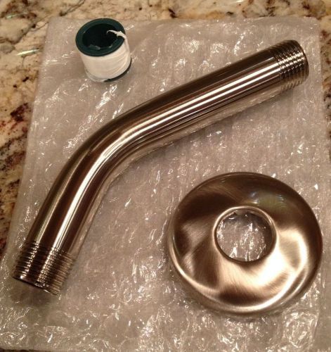 Brass 6&#034; shower arm