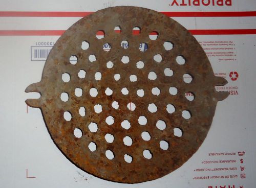 Round Cast Iron Exterior Interior Drain Storm Cover Grate