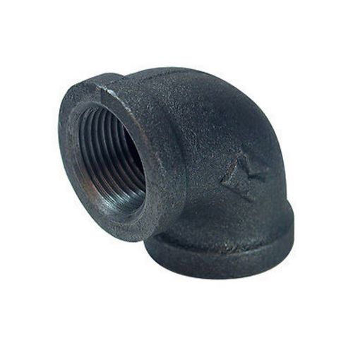 Mueller Industries B&amp;K 1/2&#034; 90 Degree Black Elbow Qty 2