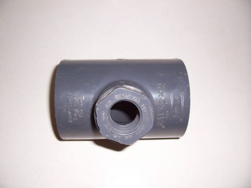 SPEARS 801-337 REDUCING TEE 3&#034; X 3&#034; X 1 1/2&#034; SLIP &amp; THREADED SOCKET PIPE FITTING