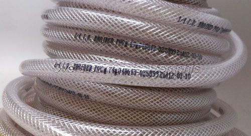 85 feet - 1/2&#034; x 1/4&#034; PVC/Vinyl Braided Tubing #048643-025899 partial roll