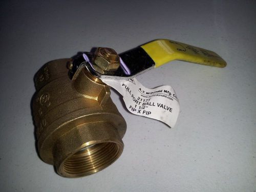 1 1/2&#034; ball valve FIPXFIP