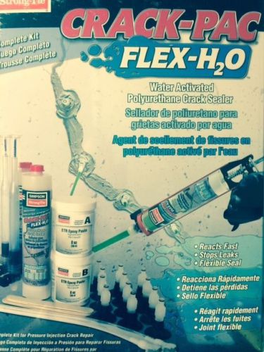 Crack-pac kit flex-h2o (concrete crack repair, simpson strong-tie) for sale