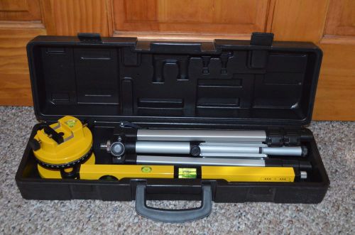 Laser Level Tripod Kit Including Carry Case