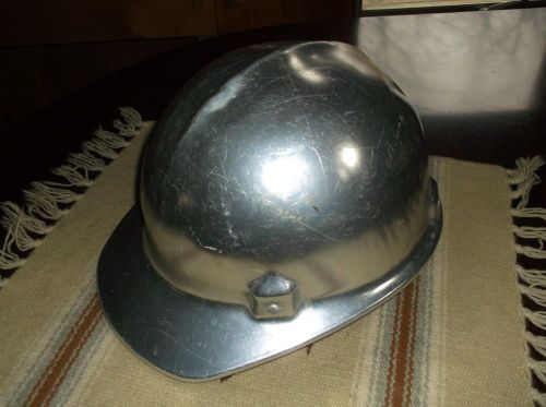 VNTG JACKSON ALUMINUM HARD HAT OIL WORKER ROUGH NECK LUMBER JACK EQUIP OPERATOR