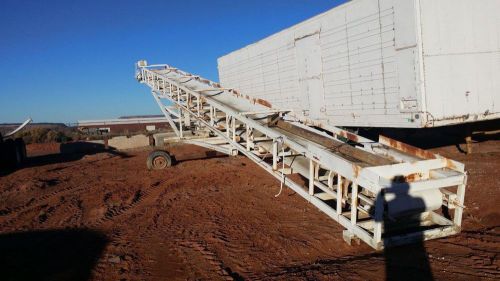 Radial stacker conveyor lattice frame 60 ft 30 in belt (stock #1768) for sale