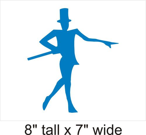 Dancing Top Hat Funny Car Vinyl Sticker Decal Truck Window Laptop FD187