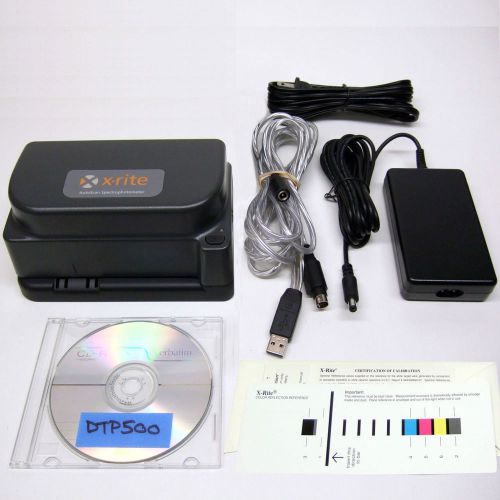 X-Rite DTP41B+KE USB INTERFACE SPECTROPHOTOMETER AUTOSCAN DENSITOMETER DTP41B KE