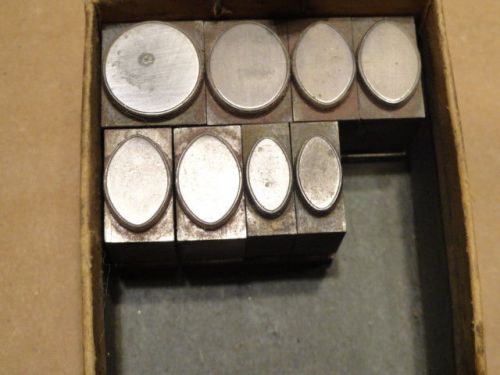 Vintage Letterpress Printing Series #3 Virkotype Tint Blocks for 36Pt Initials