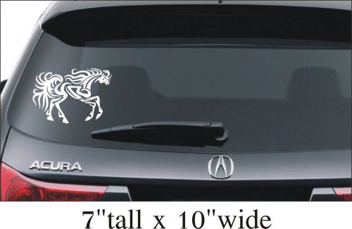 2X Horse Element Funny Car Truck Bumper Vinyl Sticker Decal Decor Art Gift -1925