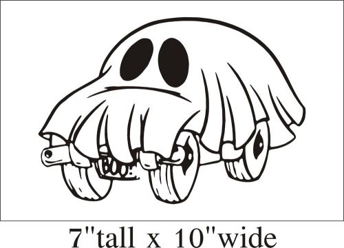 2X Boo the Car Funny Car Truck Bumper Vinyl Sticker Decal Art Gift -1940