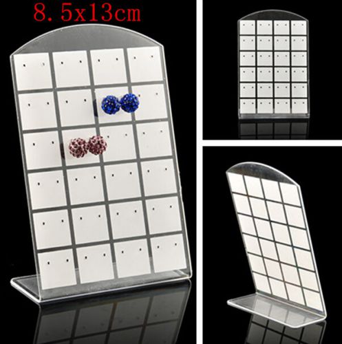 48 holes Earrings Display Stand Organizer Jewelry Holder ShowCase Tool Rack one