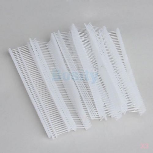 3x 5000pcs Clothing Garment Price Label Tag Tagging Tagger Plastic Barbs 0.6&#039;&#039;