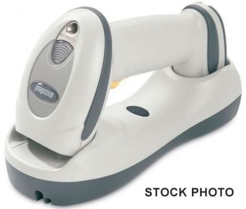 Symbol motorola ls4278 wireless cordless barcode reader scanner bluetooth white for sale