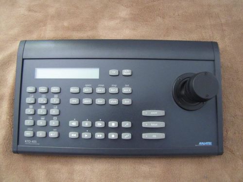 GE SECURITY KALATEL KTD-405 JOYSTICK KEYPAD VARIABLE SPEED 37 KEY 3 AXIS