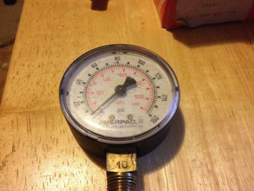 ENERPAC  2.25&#034; FACE 0-160 PSI/1100 kPa PRESSURE GAUGE 1/4&#034; NPT