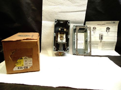 New allen bradley bulletin 836-c8j series b pressure switch nema 4-13 enclosure for sale