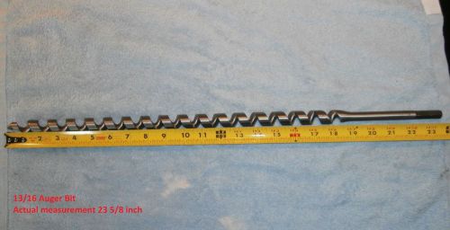 Irwin Power Drill  Auger Bit - 13/16&#034; x 24&#034; - NEW