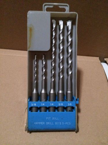 PIT BULL HAMMER DRILL BIT 5-PCS 112109