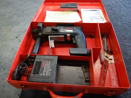 Bosch 11213r 24v cordless rotary hammer w/ charger &amp; case free ship for sale