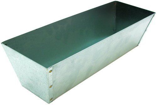 (3) marshalltown the premier line 813 12-inch galvanized steel mud pan for sale