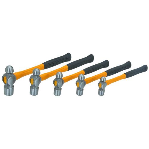 5 Pc Ball Pein Hammer Set