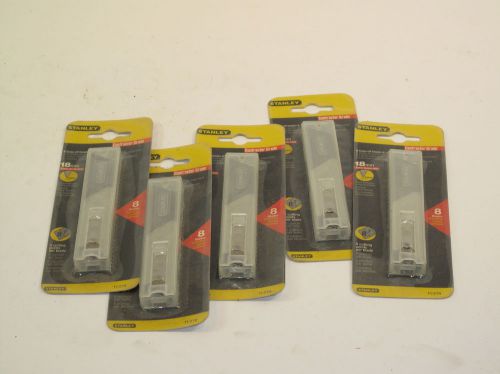 1 lot of 5 - Stanley Contractor Grade Snap Blade Refills Part# 11-219 (#247)